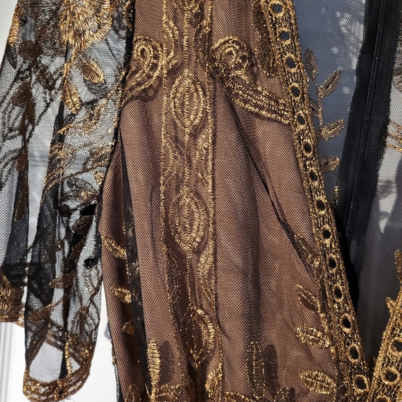 Summer maxi dress size M - Picture 3 of 4